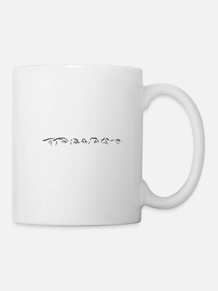Churfirsten - Mug blanc - blanc