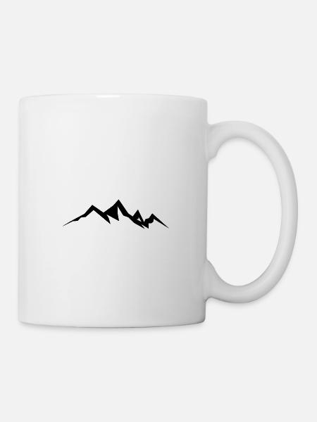 Mountains Mountain Mountains 19 - Mug - white
