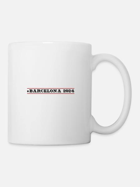Barcelone 2024 - Mug blanc - blanc