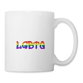LGBTQ - Tasse - Weiß - Rechts