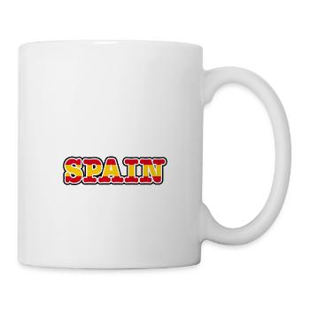 Espagne Flag Jersey Football Flag Football Sport - Mug blanc - blanc - Droite