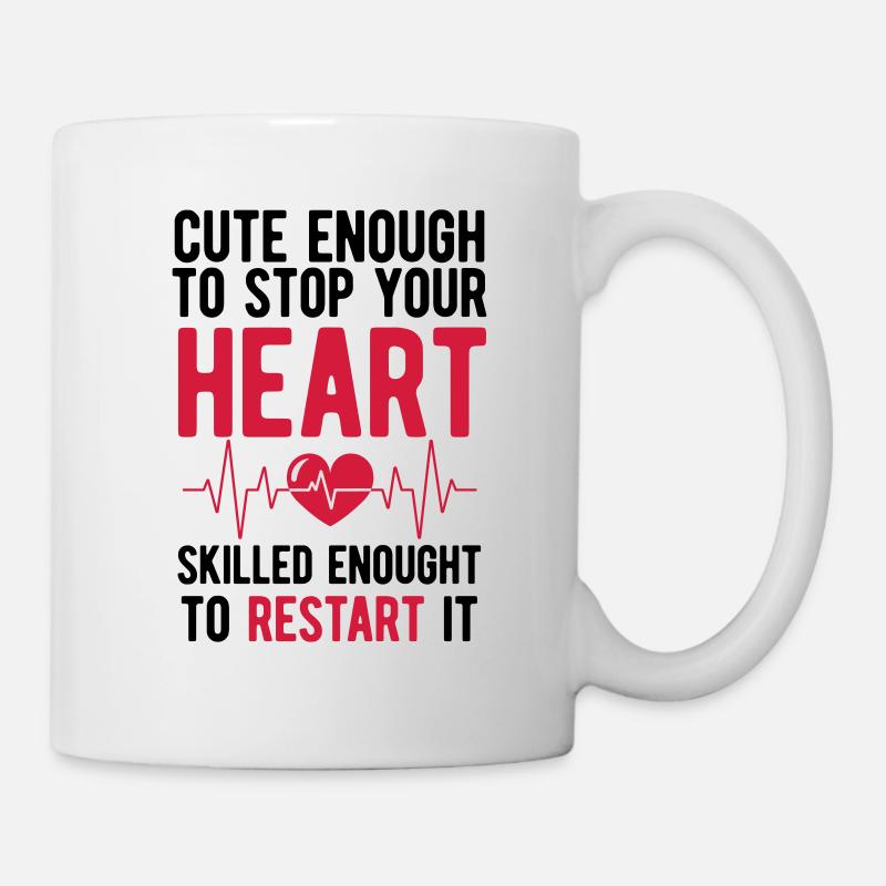 Krankenschwester - Tasse - Weiß