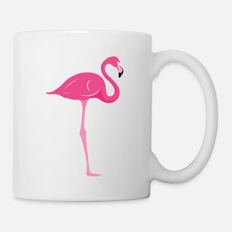 flamant - Mug blanc - blanc