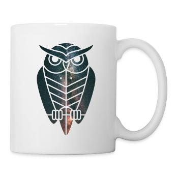 Eule - Tasse - Weiß - Rechts