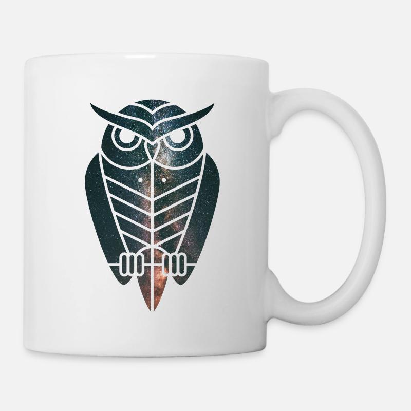 owl - Mug - white