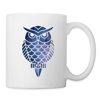 Eule - Tasse - Weiß - Rechts