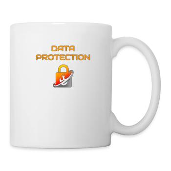 Datensicherheit - Tasse - Weiß - Rechts