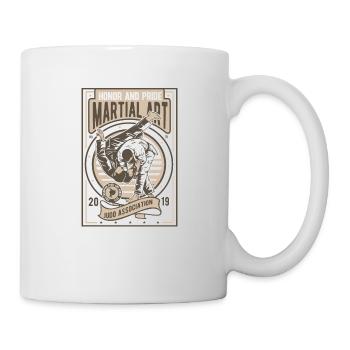 Judo - Mug blanc - blanc - Droite