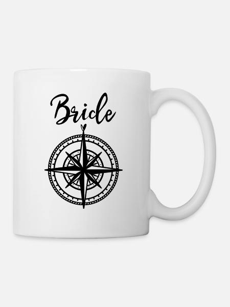 BRIDE | Bride Outfit | hen - Mug - white