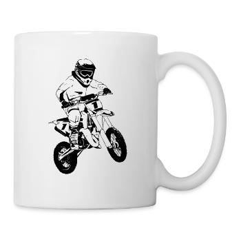 Children's motocross - KIDS MX - Mug - white - Right