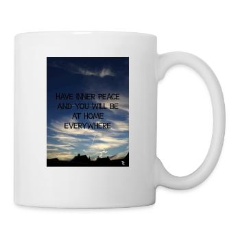 HAVE INNER PEACE - Mug - white - Right