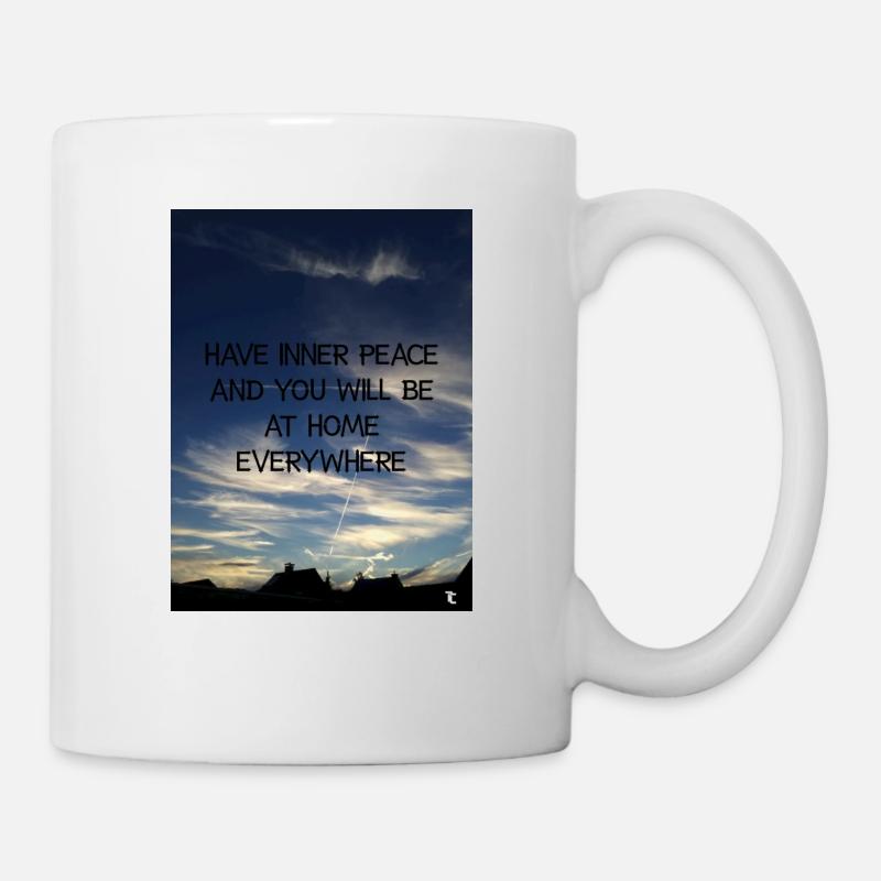 HABEN INNEREN FRIEDEN - Tasse - Weiß