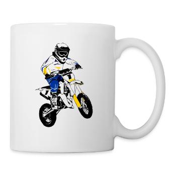 Youngster Moto Cross - Children's Motocross - KIDS MX - Mug - white - Right
