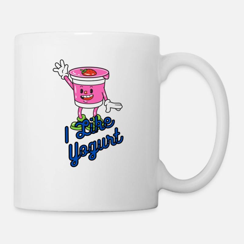 I like yogurt - Mug - white