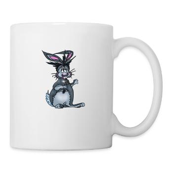 Rabbit singer - Mug - white - Right