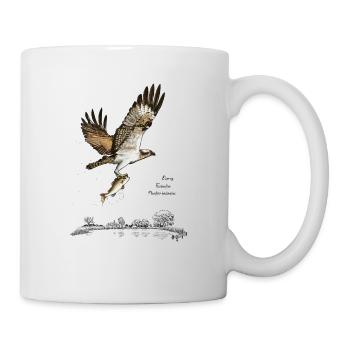 Fischadler - Tasse - Weiß - Rechts