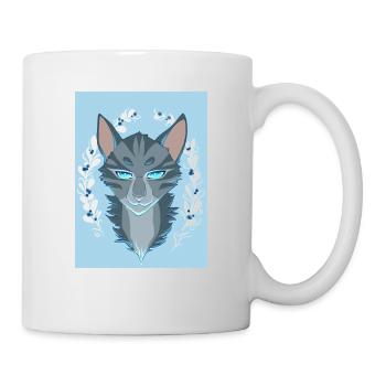 jayfeather Häherfeder blau - Tasse - Weiß - Rechts