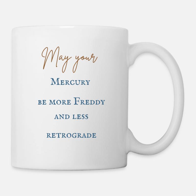 Rückläufiger Merkur - Tasse - Weiß