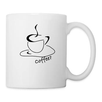 Coffee Cup For Coffee Lovers - Mug - white - Right