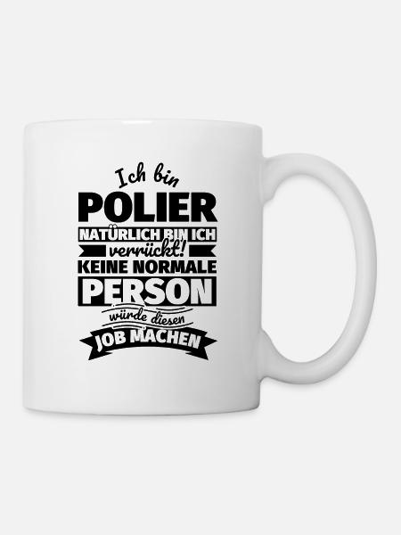 Polier Geschenke - Tasse - Weiß