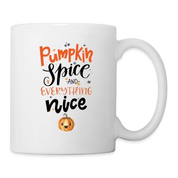 Pumpkin Spice And Everything Nice - Mug - white - Right