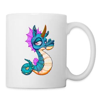 Cute Seahorse Unicorn Seahorse Gift - Mug - white - Right