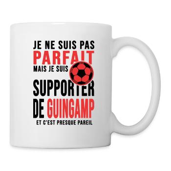 supporter foot Guingamp club humour football - Mug blanc - blanc - Droite