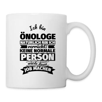Önologe Geschenke - Tasse - Weiß - Rechts
