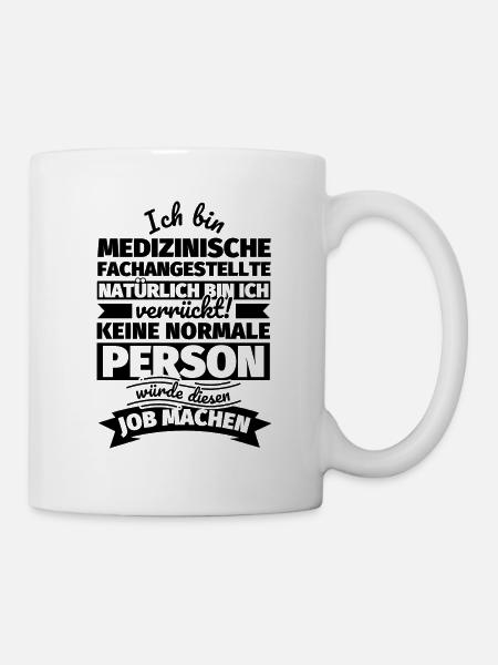 Medizinische Fachangestellte Geschenke - Tasse - Weiß