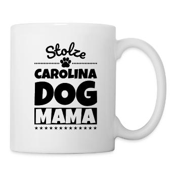 Stolze Carolina Dog Mama - Tasse - Weiß - Rechts