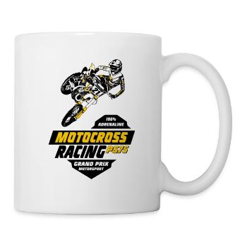 Moto Cross - Motocross - Supercross - Mug - white - Right