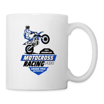 Moto Cross - Motocross - Supercross - Mug - white - Right