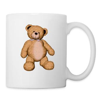 Teddybär - Tasse - Weiß - Rechts