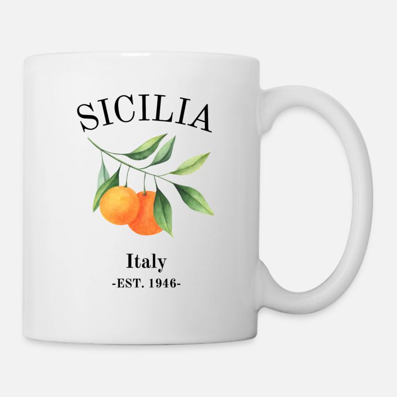 Sicilia - Mug blanc - blanc