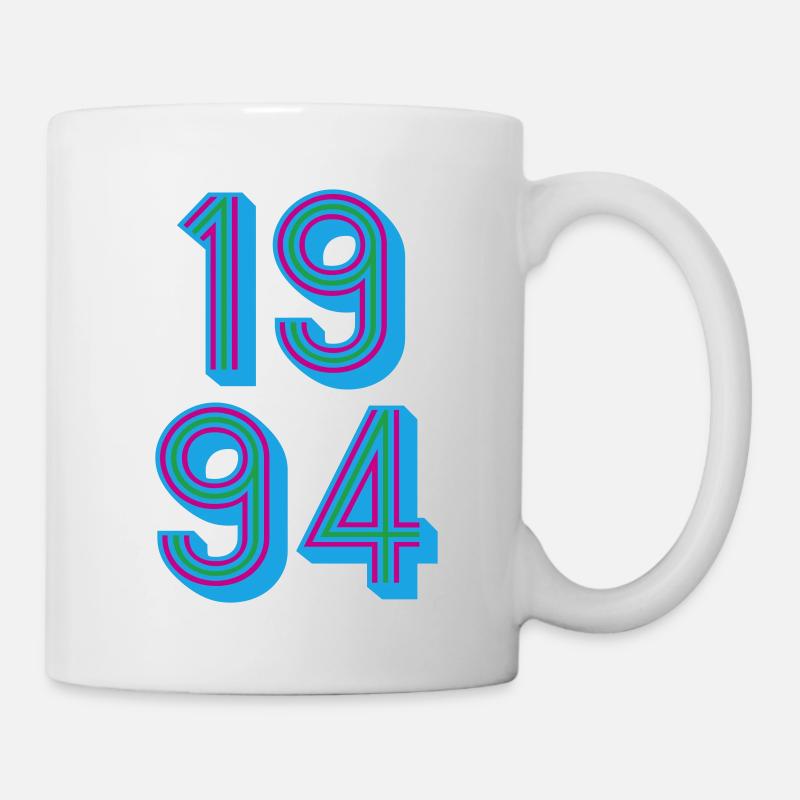 1994 Geburtsjahr | Farben änderbar - Tasse - Weiß