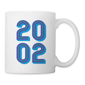 2002 Année de naissance | Couleurs changeantes - Mug blanc - blanc - Droite