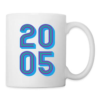 2005 Year of birth | Colors changeable - Mug - white - Right
