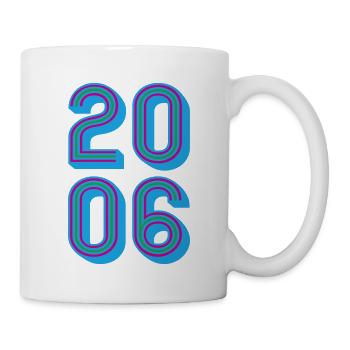2006 Year of birth | Colors changeable - Mug - white - Right