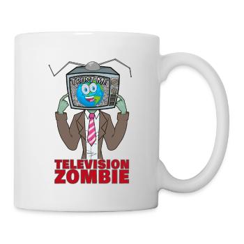 Television Zombie TV Zombie - Tasse - Weiß - Rechts