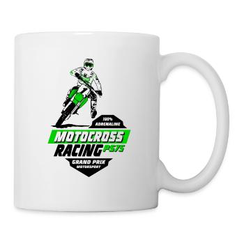 Moto Cross - Motocross - Supercross - Mug - white - Right