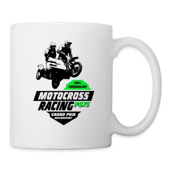 Sidecarcross - Sidecar Moto Cross - Mug - white - Right