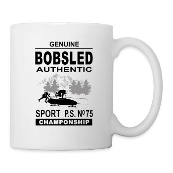 Bobsleigh - Bobsleigh - Mug blanc - blanc - Droite