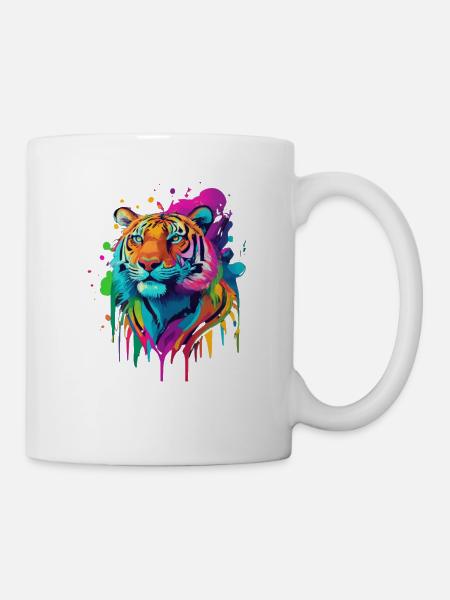 Tiger - Mug - white