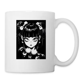 anime, girl, gift, otaku, manga, horror - Mug - white - Right