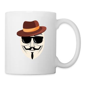 Die Maske - Tasse - Weiß - Rechts