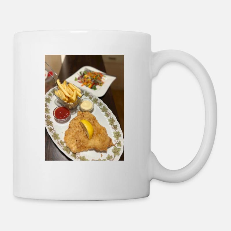 Ich liebe gute Schnitzel,sowas gibt es nirgends! - Tasse - Weiß