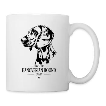 Hanoverian Hound Dad Dog Dog Hunting Dogs Wilsigns - Mug - white - Right