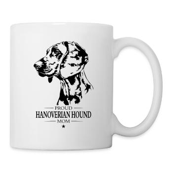Hanoverian Hound Mom Dog Dog Hunting Dogs Wilsigns - Mug - white - Right