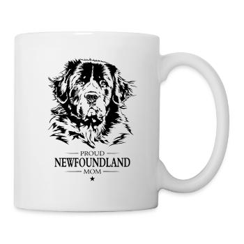 Newfoundland Mom Dog Dog Newfoundland Wilsigns - Mug - white - Right