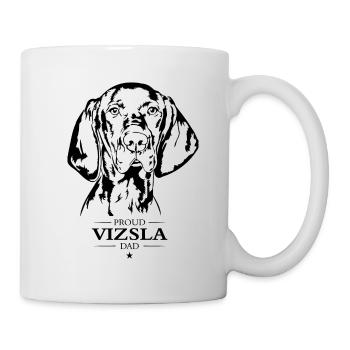 Vizsla Dad Hunde Hund Magyar Vizsla Wilsigns - Tasse - Weiß - Rechts